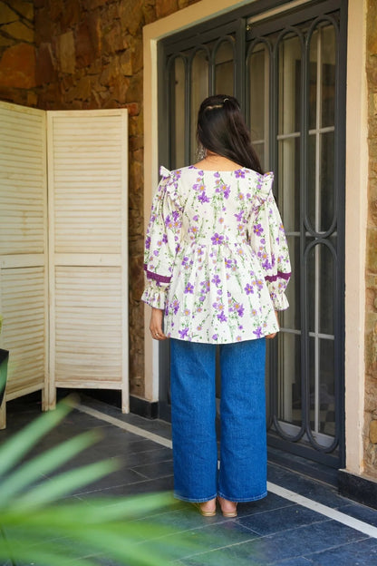 Ember Cotton Tops Screen Printed